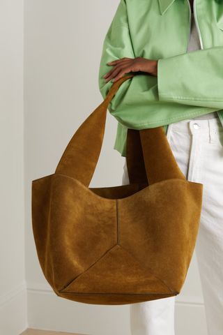 Métier + Market Suede Tote