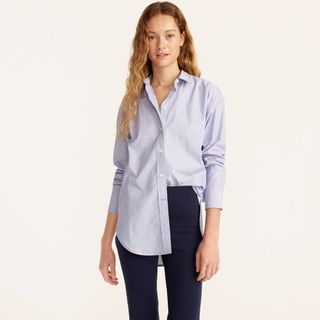 J.Crew + Relaxed-fit End-on-end Cotton Shirt