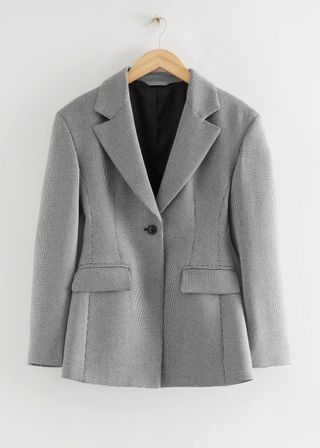 & Other Stories + Tailored Single Breasted Blazer