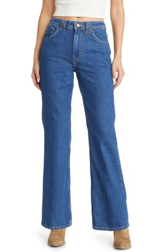 Free People + We the Free Ava High Waist Nonstretch Denim Bootcut Jeans