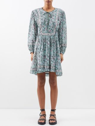 Isabel Marant Etoile + Gilinesia Floral-Print Cotton Dress