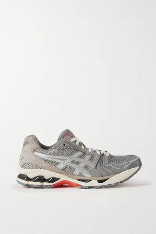 Asics + Gel-Kayano 14 Rubber-Trimmed Mesh and Suede Sneakers