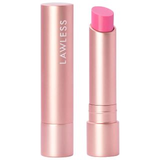 Lawless + Forget the Filler Lip-Plumping Line-Smoothing Tinted Balm Stick in Baby Doll
