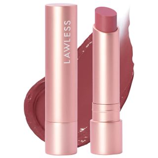 Lawless + Forget the Filler Lip-Plumping Line-Smoothing Tinted Balm Stick in Posey
