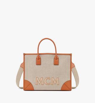 MCM + München Tote in Italian Canvas