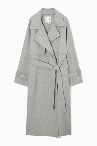 COS + Wool Trench Coat
