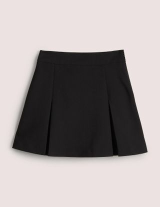 Boden + Pleated A-line Mini Skirt