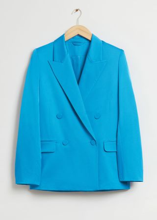 & Other Stories + Tailored Double-Breasted Blazer