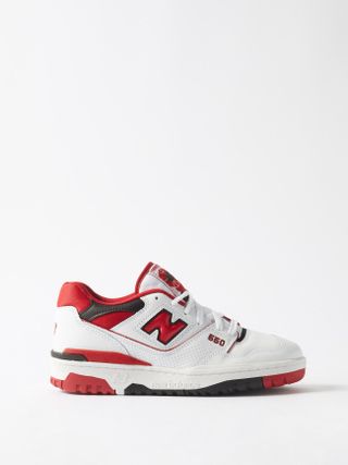 New Balance + 550 Leather Trainers