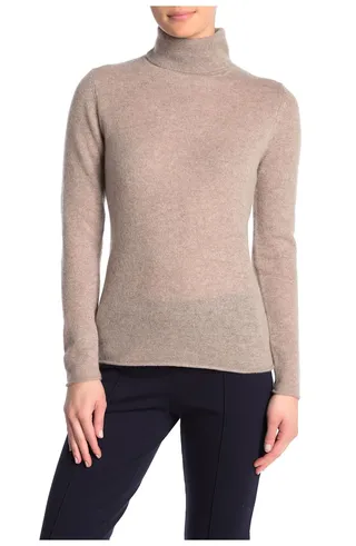M By Magaschoni + Cashmere Turtleneck Sweater
