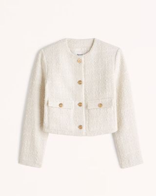 Abercrombie & Fitch + Tweed Jacket