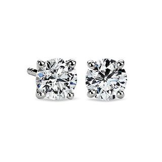 Blue Nile + Diamond Stud Earrings