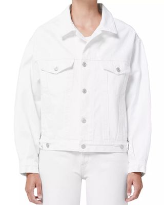 Agolde + Charli Oversized Cotton Denim Jacket