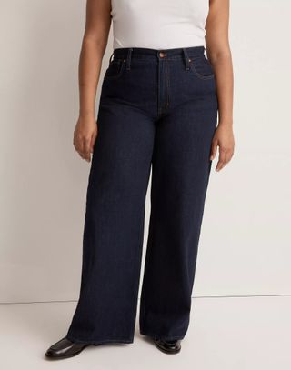 Madewell + Superwide-Leg Jeans in Burleigh Wash
