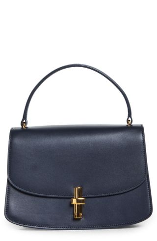 The Row + Sofia 8.75 Leather Handbag