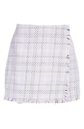 Bp + Tweed Bouclé Miniskirt