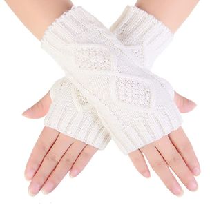 Novawo + Warm Fingerless Gloves