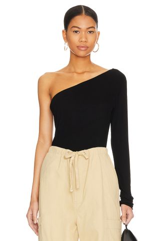 Michael Lauren + Mac One Shoulder Top