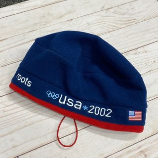Roots + USA 2002 Olympic Team Fleece Beret