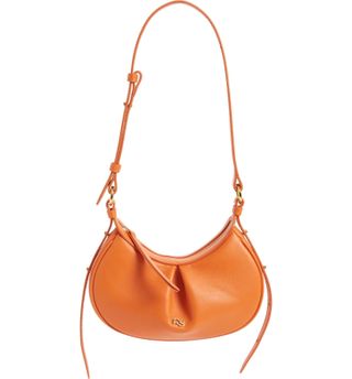 Yuzefi + Mini Bean Bag Leather Handbag
