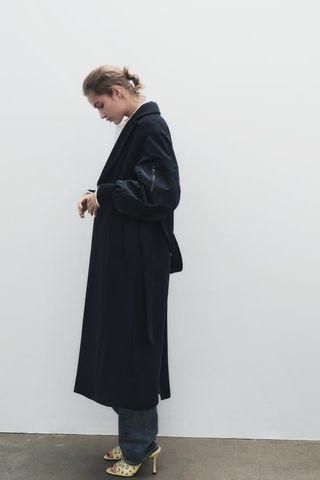 Zara + Matching Bomber Coat
