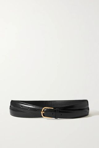 Totême + Glossed-Leather Belt