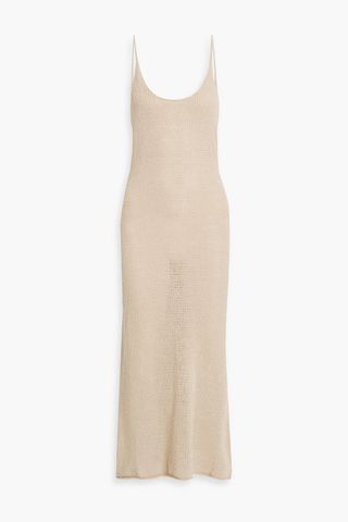 Onia + Linen Midi Slip Dress