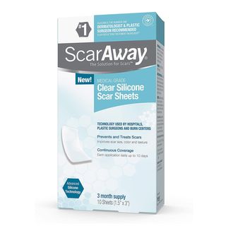 ScarAway + Clear Silicone Scar Sheets