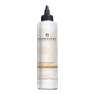 Pureology + Color Fanatic Top Coat + Tone Hair Gloss in Gold