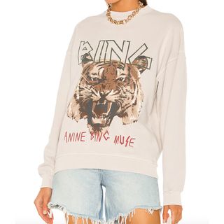 Anine Bing + Tiger Sweatshirt