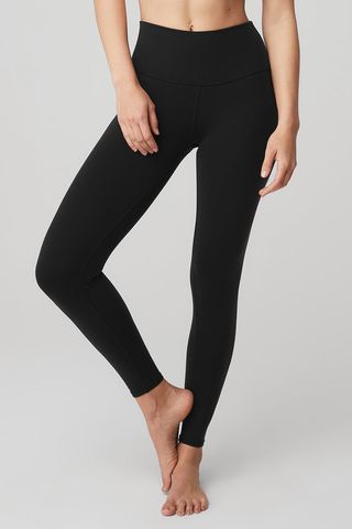 Alo Yoga + 7/8 High-Waist Airbrush Legging - Black