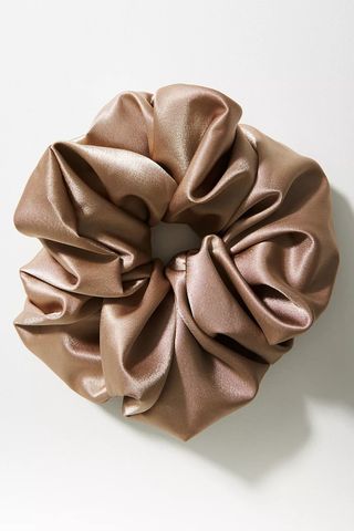 Anthropologie + Room Shop Giant Satin Scrunchie