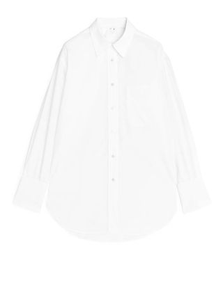 Arket + Oversized Poplin Shirt