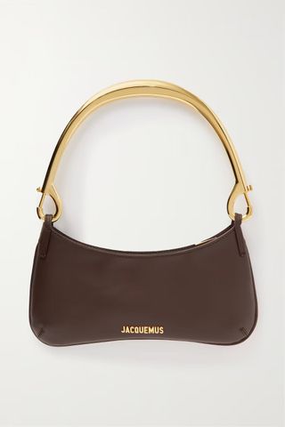 Jacquemus + Le Bisou Mousqueton Leather Shoulder Bag