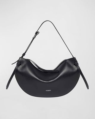 Yuzefi + Fortune Cookie Leather Shoulder Bag