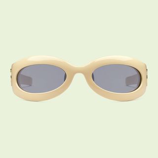 Gucci + Geometric-Frame Sunglasses