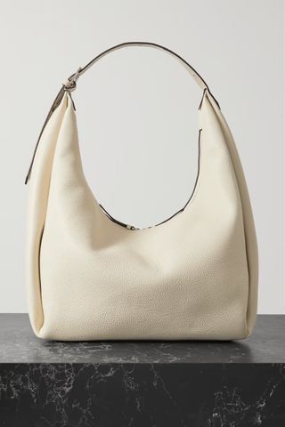 Toteme + Textured-Leather Tote