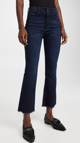 DL1961 + Bridget Boot Crop High Rise Instasculpt Jeans
