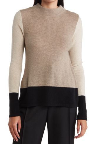 Griffen + Colorblock Cashmere Sweater