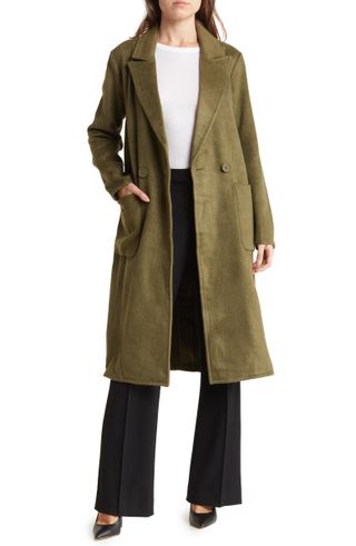 Nordstrom Rack + Two Button Twill Coat