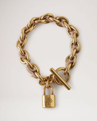 Mulberry + Lily Leather Chain Bracelet