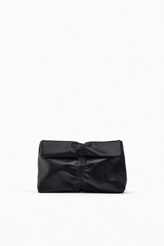 Zara + Leather Clutch