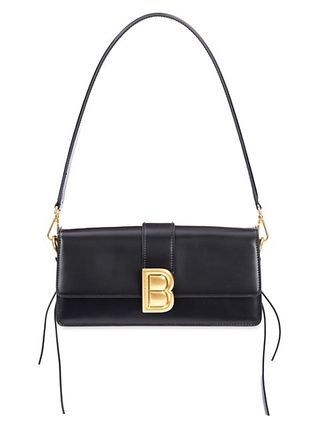 Brandon Blackwood + Nia Leather Shoulder Bag