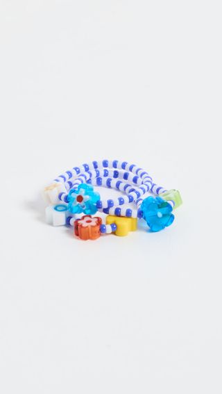 Roxanne Assoulin + Millefiori Bead Ring Set