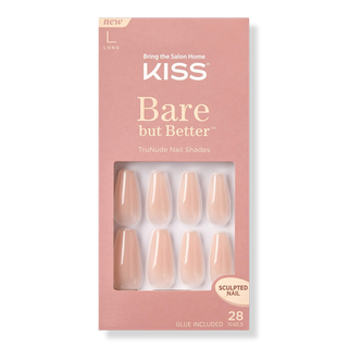 Kiss + Nude Drama Bare But Better Nails