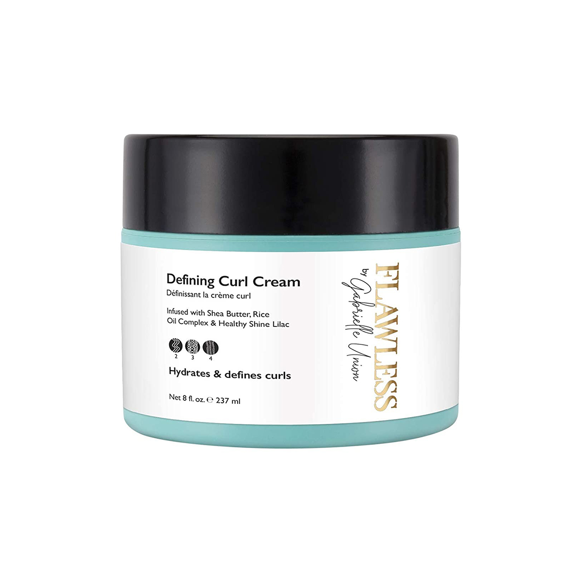 Flawless by Gabrielle Union + Defining Curl Hair Cream for Curly and Coily Hair