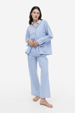 H&M + Pajama Shirt and Pants