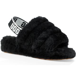 UGG + Fluff Yeah Faux Fur Slingback Sandal