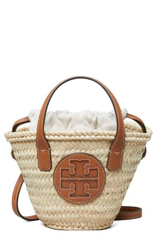 Tory Burch + Ella Mini Straw Basket Bag
