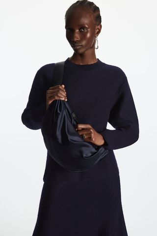 Cos + Nylon Crossbody Bag